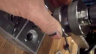 Cnc-Papykyka - Taraudage Automatique Sur Foreuse Colonne - Pa280003