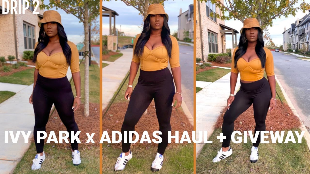 Ivy Park x Adidas Drip 2 Haul + GIVEAWAY - YouTube
