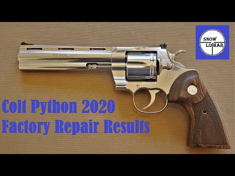 2020 Colt Python - Answering questions About the Factory Repairs