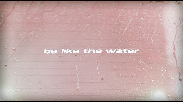 Indigo De Souza - Be Like The Water (Official Lyric Video)