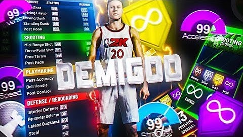 BEST POINT GUARD BUILD 2K20 (demigod)