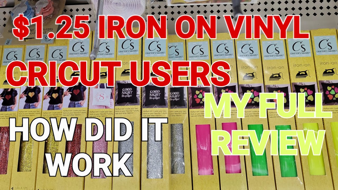 DOLLAR TREE IRON-ON VINYL PAPER REVIEW + WASH TEST!