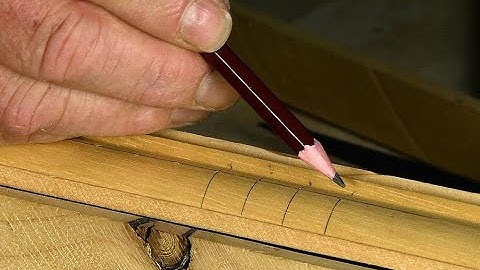 How to Carve Egg & Dart - 1 Laying Out