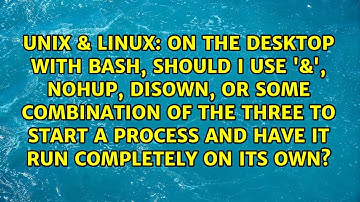 On the desktop with Bash, should I use 