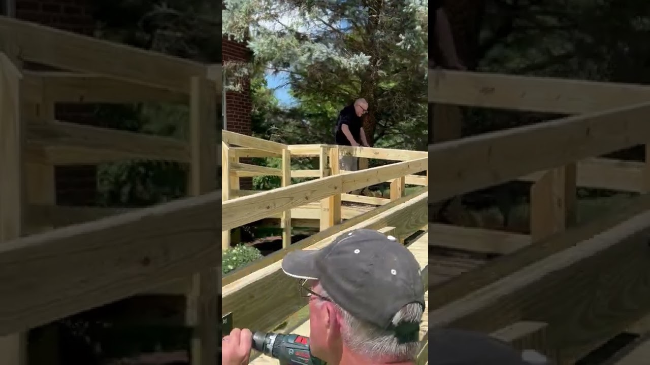 Joe's First Walk Down the SAWs Ramp - YouTube