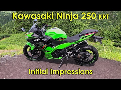 Brand New Kawasaki Ninja 250 KRT Initial Impressions - YouTube