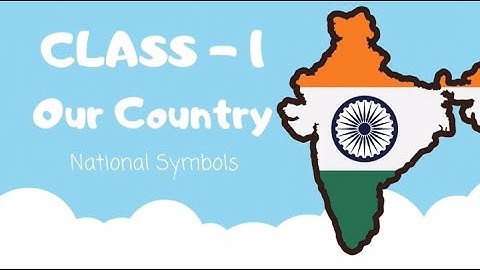 OUR COUNTRY EVS NCERT CLASS-1