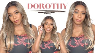 Janet Collection Essentials Synthetic Hair HD Lace Wig - DOROTHY --/WIGTYPES.COM
