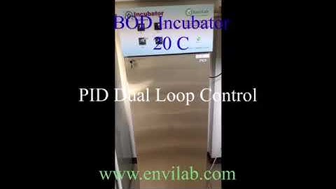 BOD incubator , 4 pt100 sensor, PID Dual Loop control