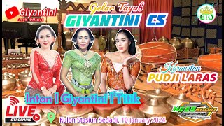 #live #tayub  #giyantini cs / Pudji LARAS/ GIYANTINI OFFICIAL / #Sedadi , 10 Januari 2024