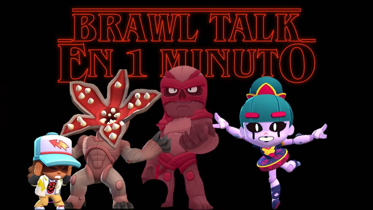 STRANGER THINGS X BRAWL STARS | BRAWL TALK EN 1 MINUTO | SebisRG