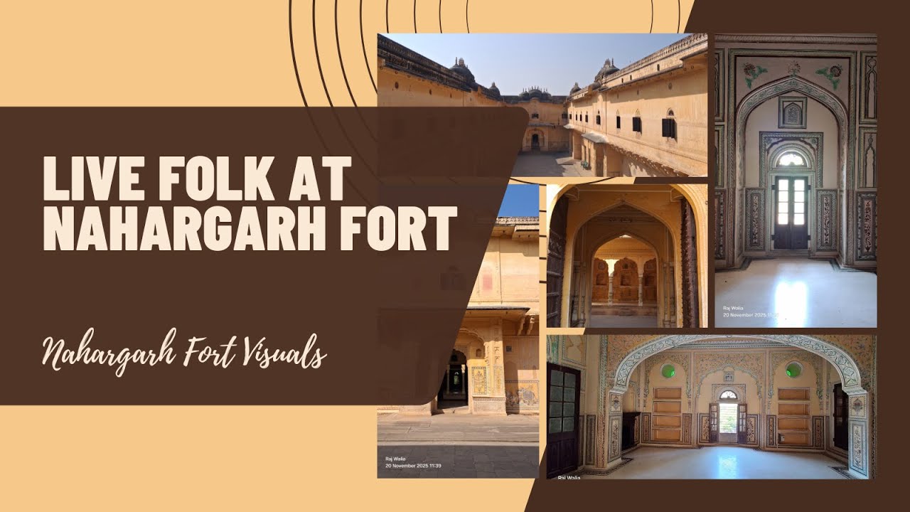 Ghoomar Folk Music | Nahargarh Fort Jaipur Visuals | 