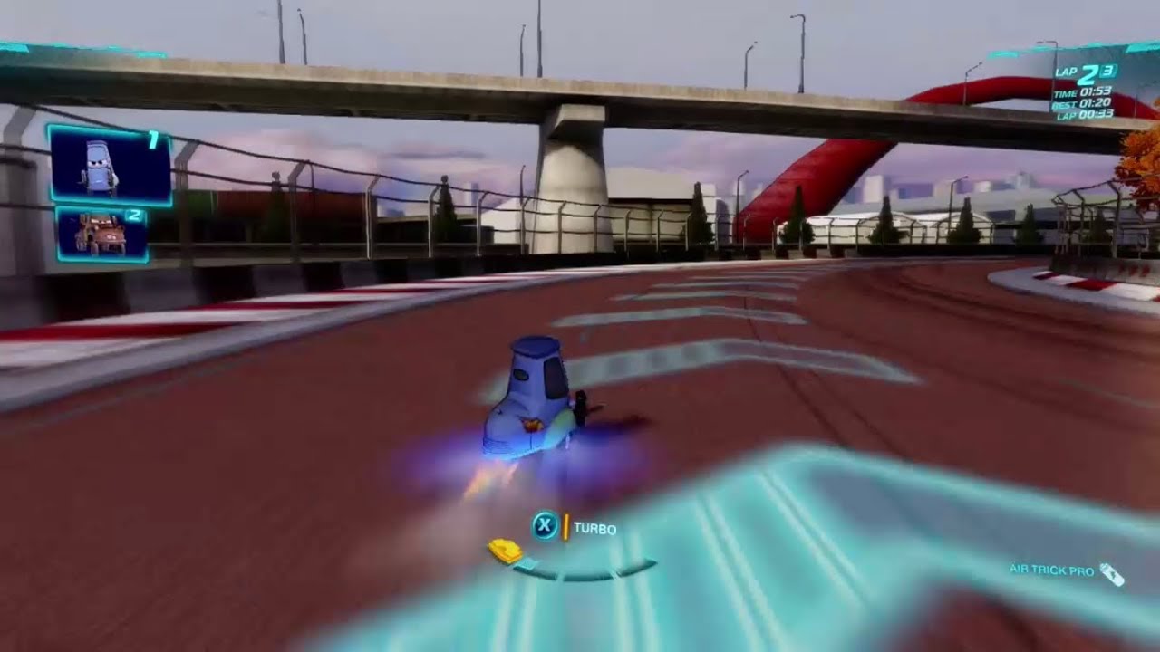 Cars 2 The Video Game | Guido - Runway Tour |