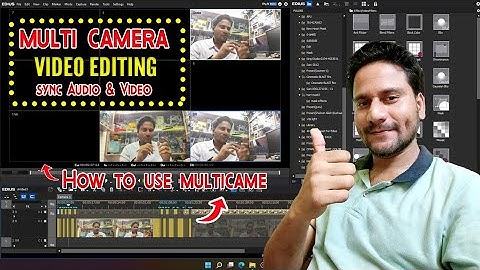 How To Edit Aadius X,11 Multi Camera  | Aadius X Multicam Editing | Aadius 9 multi camera editing
