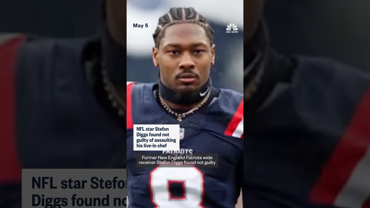 NFL star Stefon Diggs found not guilty of assaulting his live-in chef