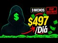 Descubrí 3 Nichos Ocultos de YouTube Sin Rostro Que Generan $497 al Día en 2025