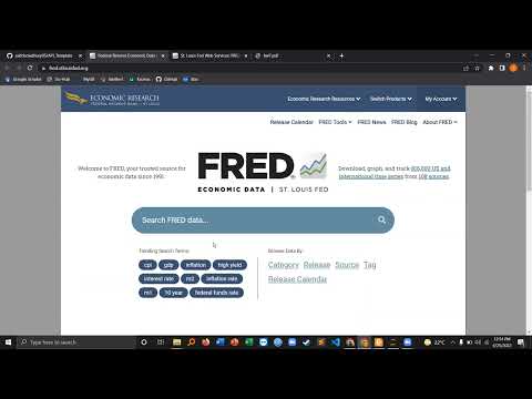 A Study on US Inflation Using the FRED API