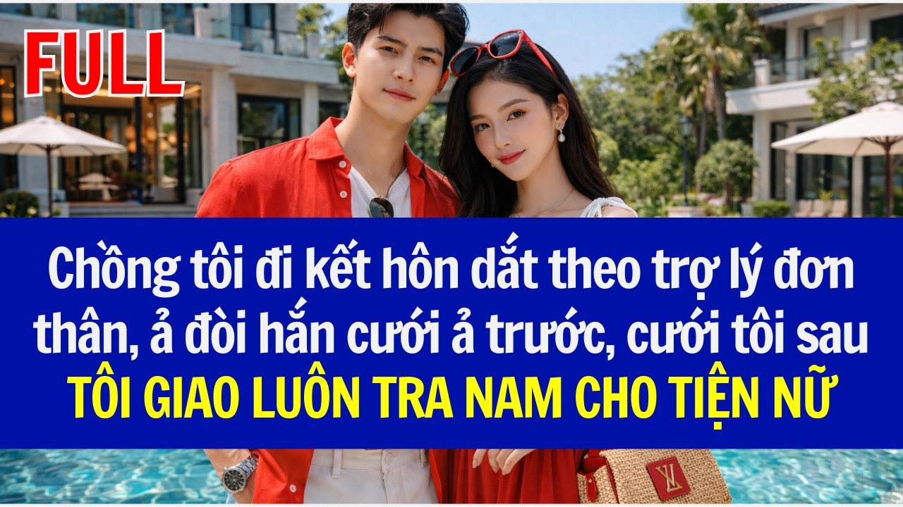 Chồng tôi đi kết hôn dắt theo trợ lý đơn thân, ả đòi hắn cưới ả trước, cưới tôi sau, TÔI NHƯỜNG LUÔN