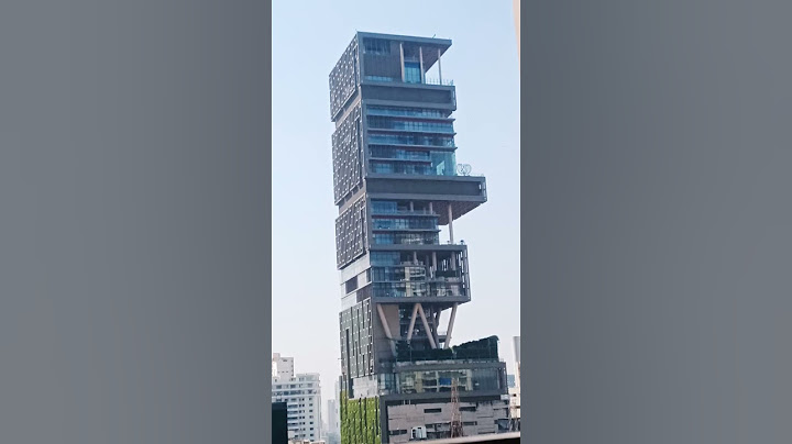 Ambani house antilia