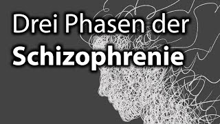 Drei Phasen der Schizophrenie (Krankheitsverlauf) Resimi