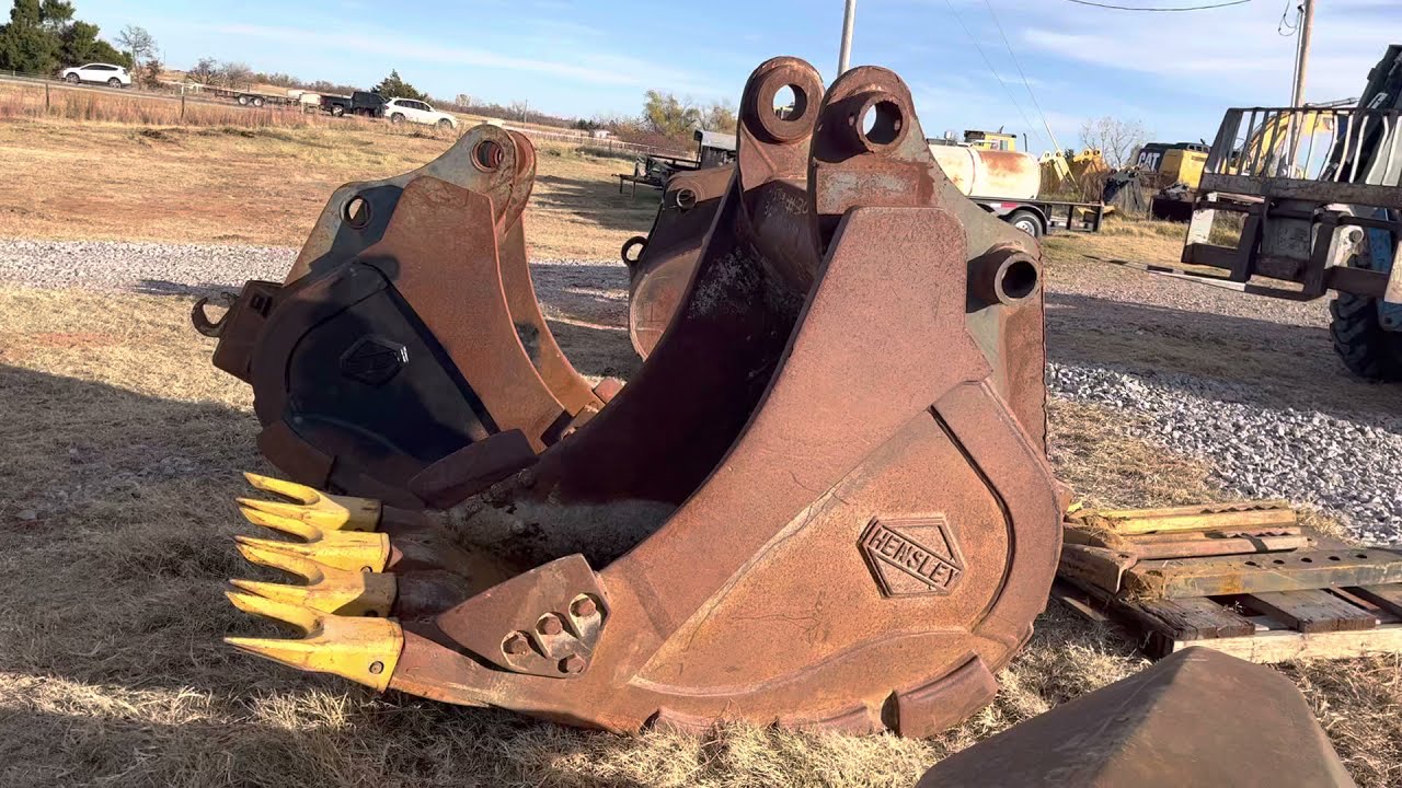 32” Hensley Excavator Bucket YouTube