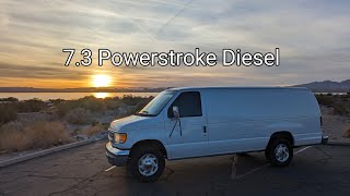 FOR SALE 7.3 Power stroke Econoline van e350. walk around video