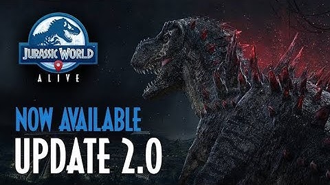 Jurassic World Alive MORTEM REX UPDATE 2.0 OFFICIAL TRAILER