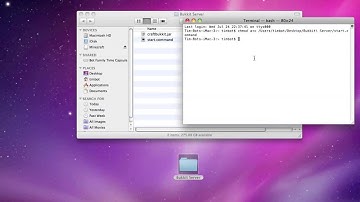 How to make a BUKKIT SERVER MAC 1.6.2 FAST EASY