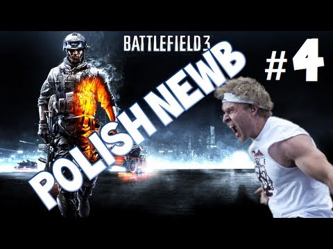 Furious Pete Plays Battlefield 3 - MY FIRST KILL! - Polish Gaming Newb - Part 4