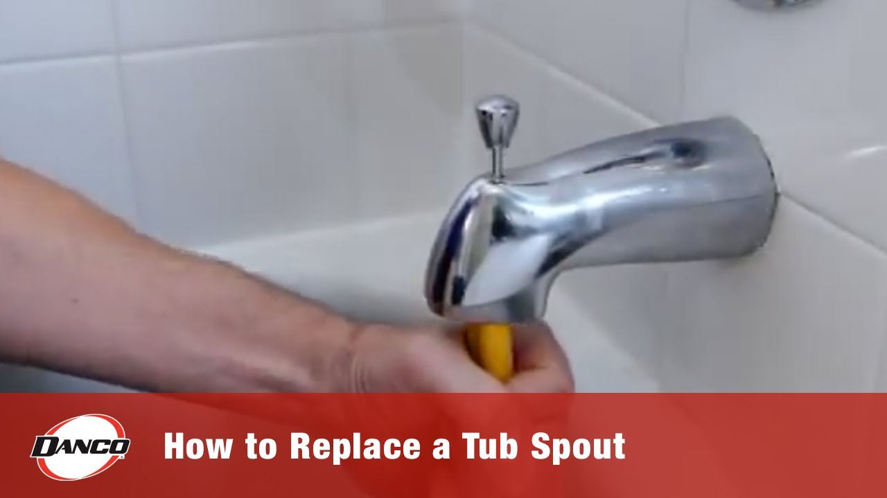 bathtub spout replacement