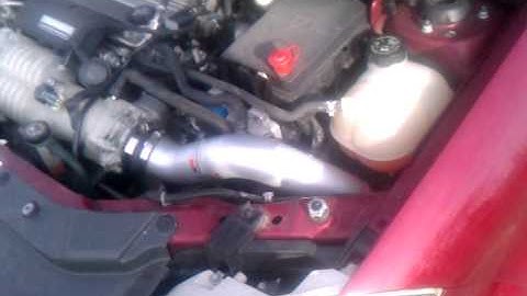 2007 Cobalt ss/sc typhoon k&n intake upgrade
