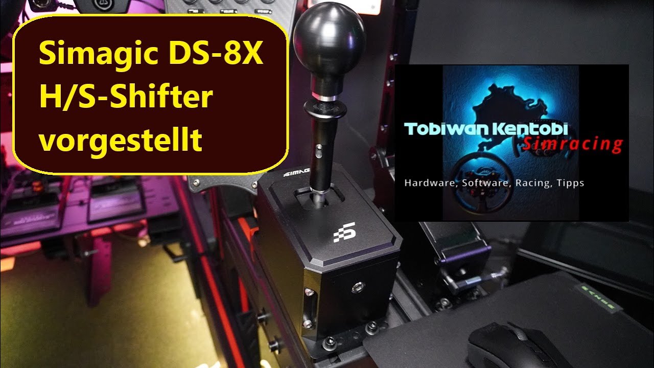 Simagic DS-8X Shifter introduced - YouTube