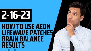 Aeon Lifewave patches - Feel Relief from Aeon Patches from Lifewave - Acupuncture Testimonial