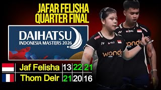 Quarter Final Indonesia Masters 2026   Badminton Reaction  Score