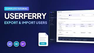 UserFerry WordPress Plugin Tutorial | Complete User Export & Import Guide