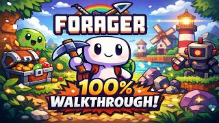 Forager Part 13 – Boss Preparation | 100% Walkthrough No Commentary