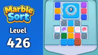 Marble sort Level 426 walkthrough solution 