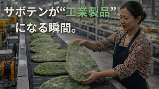 Inside Japanese Cactus Factory Processing | Full Tour