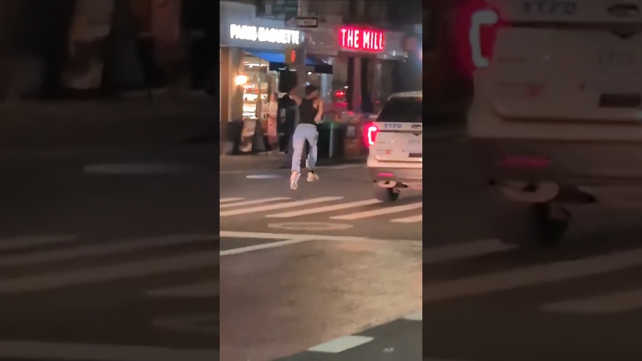 Learning The American Way: NYPD Edition Pt.2 #nypd #funny #cinnabon #manbun #cop #ice #comedy #troll