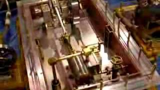 Horizontal Single Cylinder Model Steam Engine Facility