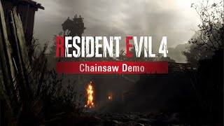 Resident Evil 4 Remake Chainsaw Demo PS5 Walkthrough Gameplay No Commentary