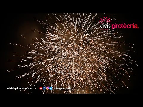 Fallas Valencia 2022. 2 Castillo Fuegos Artificiales. 17 Marzo 2022. Pirotecnia Hermanos Caballer