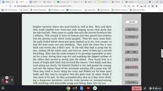 Lord of the Flies: Chapter 7