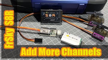 How to setup 8+ channels on FrSky S8R using SBUS