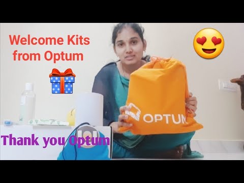 My Welcome kits from [email protected] New joiners, thank you Optum....???