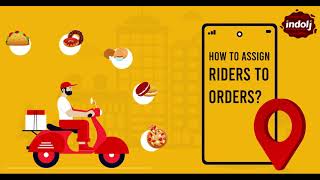 How To Assign Riders To Orders On Indolj | Indolj Pakistan | COMMISSION-FREE Food Ordering System screenshot 3