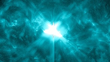 Sun blasts powerful X-flare, 2nd sunspot 