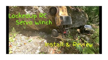 LockedUp RC Servo Winch Install & Review