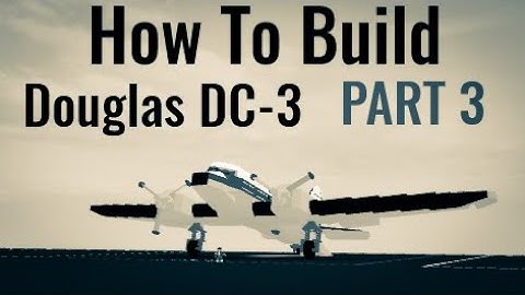How To Build DC-3 on (Plane Crazy) Roblox Part 3