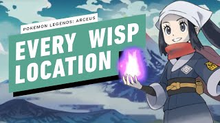 Pokemon Legends: Arceus - Every Wisp Location